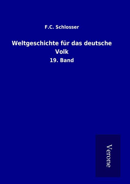 Produktbild: Weltgeschichte f&uuml;r das deutsche Volk