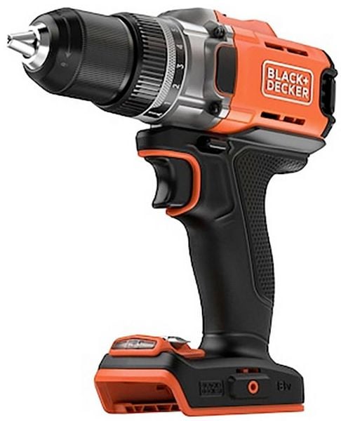 Black & Decker BCD382XN-XJ Akku-Bohrschrauber 18 V Li-Ion ohne Akku, ohne Ladegerät, inkl. Koffer