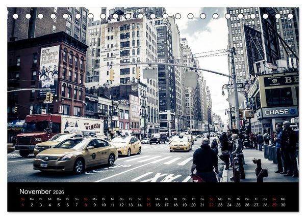 Produktbild: New York (Tischkalender 2026 DIN A5 quer), CALVENDO Monatskalender