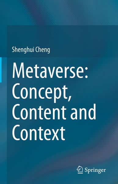 Produktbild: Metaverse: Concept, Content and Context