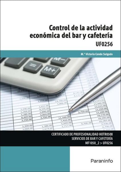 Produktbild: Control de la actividad econ&oacute;mica del bar y cafeter&iacute;a