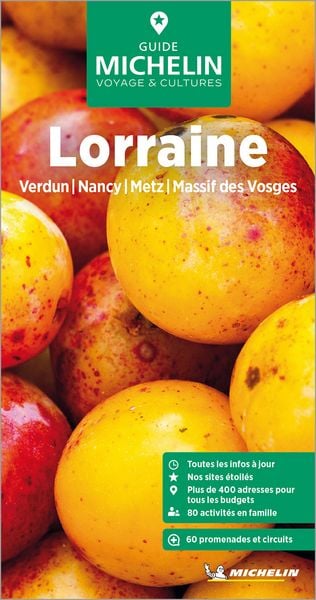 Produktbild: Michelin Le Guide Vert Lorraine