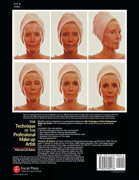 Produktbild: The Technique of the Professional Make-Up Artist
