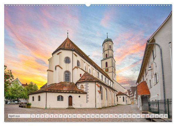 Produktbild: Biberach an der Ri&szlig; Impressionen (Wandkalender 2026 DIN A2 quer), CALVENDO Monatskalender