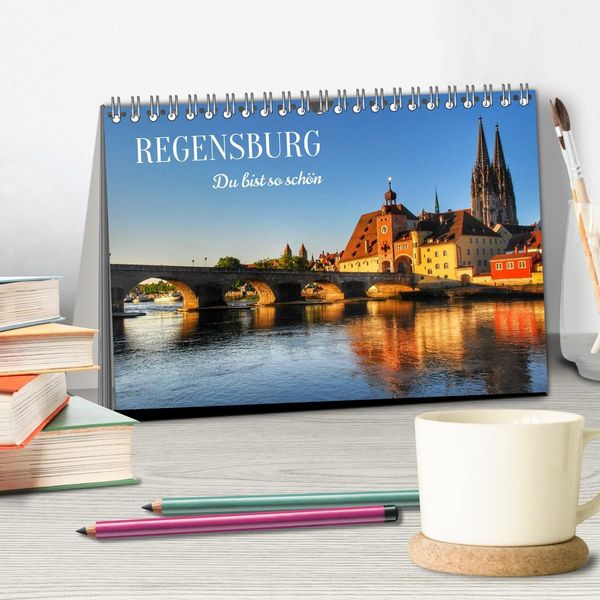 Produktbild: Regensburg. Du bist so sch&ouml;n (Tischkalender 2027 DIN A5 quer), CALVENDO Monatskalender
