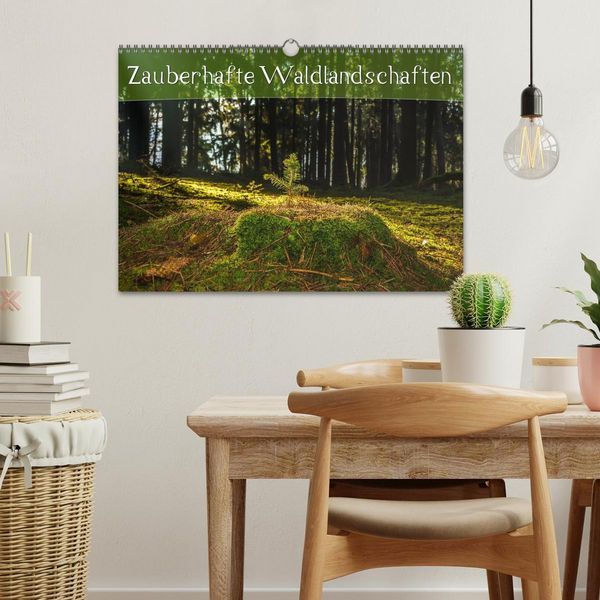 Produktbild: Zauberhafte Waldlandschaften (Wandkalender 2026 DIN A3 quer), CALVENDO Monatskalender
