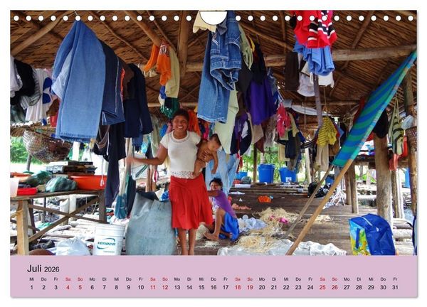 Produktbild: Venezuela - Natur pur Orinoco Delta und die Anden (Wandkalender 2026 DIN A4 quer), CALVENDO Monatskalender