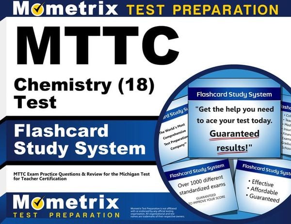 Produktbild: MTTC Chemistry (18) Test Flashcard Study System