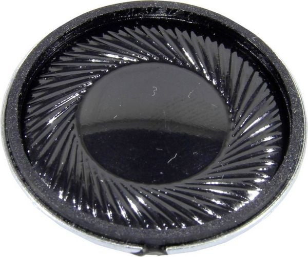 Produktbild: Visaton K 28 WPC BL - 8 Ohm 1.1 Zoll 2.8cm Kleinlautsprecher 1W 8Ω Kunststoff-Membran