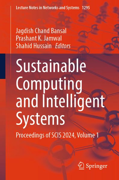 Produktbild: Sustainable Computing and Intelligent Systems