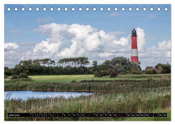 Produktbild: Nordseeinsel Pellworm 2026 (Tischkalender 2026 DIN A5 quer), CALVENDO Monatskalender