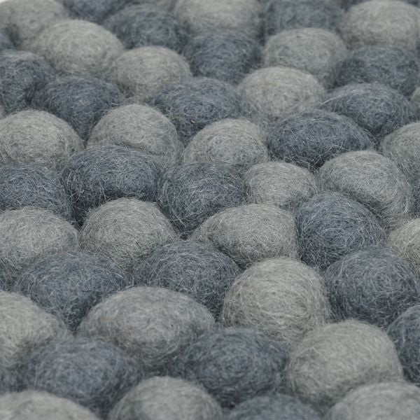 Produktbild: Filzuntersetzer Dots "Early Grey"
