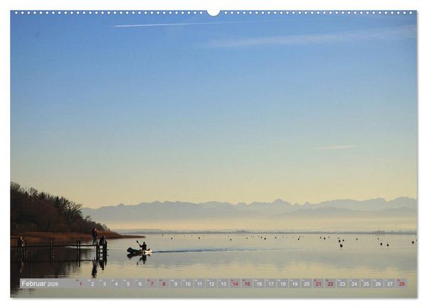 Produktbild: Mein Ammersee - am Ostufer entlang (hochwertiger Premium Wandkalender 2026 DIN A2 quer), Kunstdruck in Hochglanz