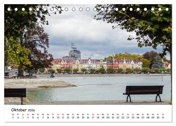 Produktbild: Konstanz - Juwel am Bodensee (Tischkalender 2026 DIN A5 quer), CALVENDO Monatskalender