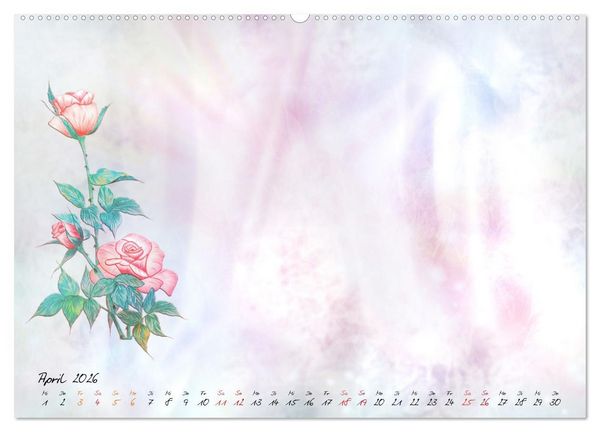 Produktbild: Liebe wird im Herzen geboren (Wandkalender 2026 DIN A2 quer), CALVENDO Monatskalender