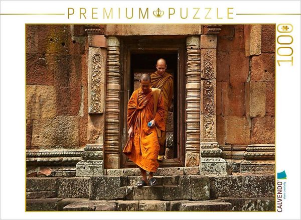 Produktbild: CALVENDO Puzzle Traditionelle M&ouml;nche | 1000 Teile Lege-Gr&ouml;&szlig;e 64x48cm Foto-Puzzle f&uuml;r gl&uuml;ckliche Stunden