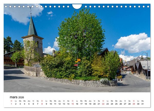 Produktbild: Randonn&eacute;es en Suisse Les Alpes vaudoises (Calendrier mural 2026 DIN A4 vertical), CALVENDO calendrier mensuel