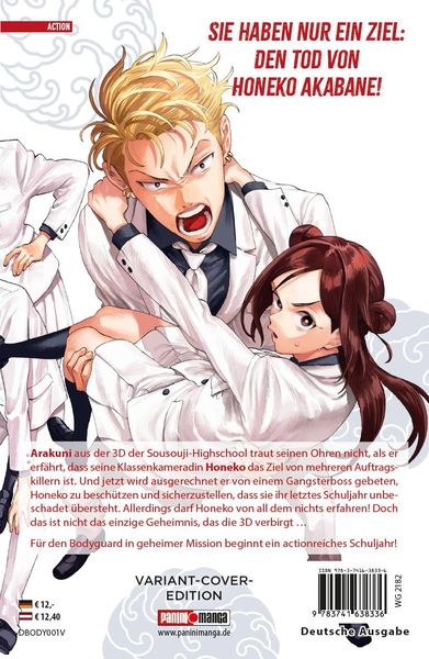 Produktbild: Honeko Akabanes Bodyguard (Manga-Variant-Edition) 01
