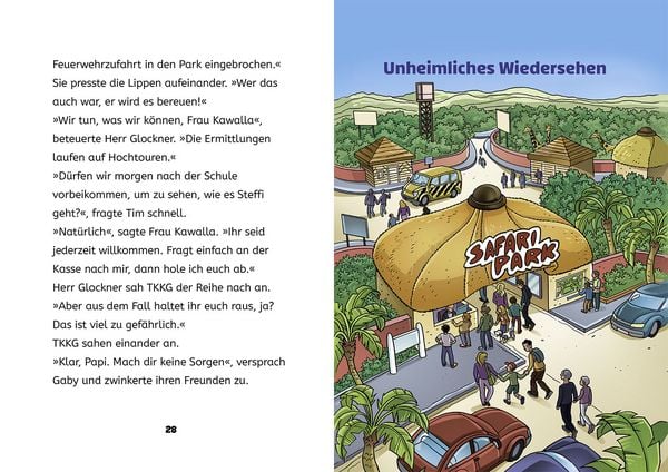 Produktbild: TKKG Junior, 4, Wildes Tierchaos