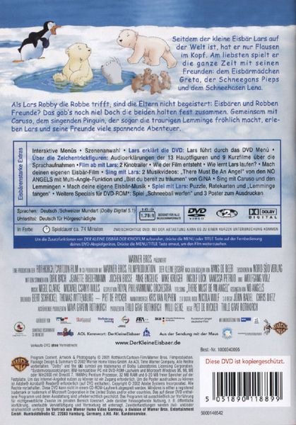 Der kleine Eisbär - Der Kinofilm - Warner Kids Edition von Piet de ...