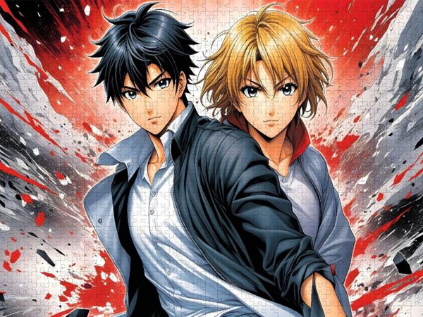 Produktbild: CALVENDO Puzzle Manga Actionheld Taiga Misono - Der charmante Frauenheld | 1000 Teile Lege-Gr&ouml;&szlig;e 64x48cm Foto-Puzzle f&uuml;r gl&uuml;ckliche Stunden