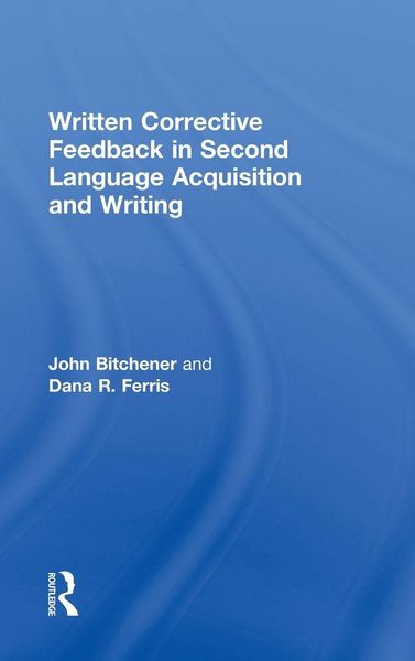 Produktbild: Written Corrective Feedback in Second Language Acquisition and Writing
