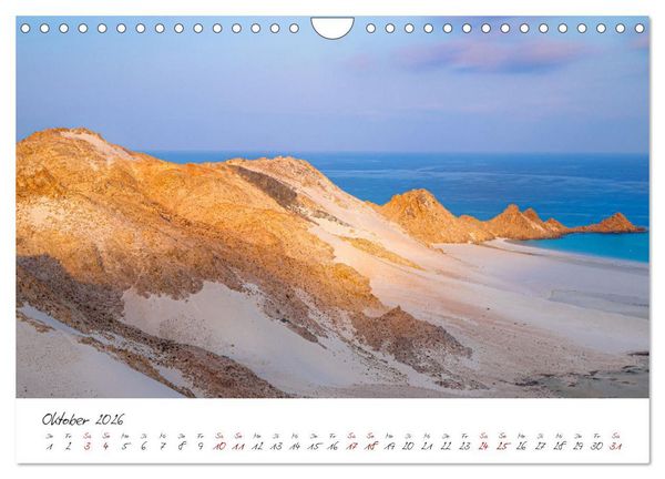 Produktbild: Socotra - Zauberhafte Insel (Wandkalender 2026 DIN A4 quer), CALVENDO Monatskalender