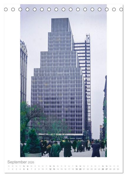 Produktbild: New York City 1963 (Tischkalender 2026 DIN A5 hoch), CALVENDO Monatskalender