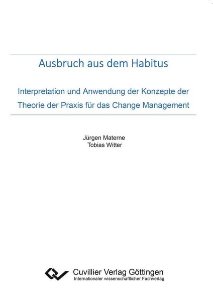 Produktbild: Ausbruch aus dem Habitus