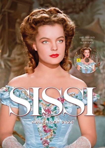 Produktbild: Sissi - Kalender 2026 inkl. DVD (Wandkalender / Fotokalender) (Filmjuwelen)