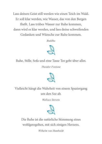 Produktbild: Der stille Zauber des Innehaltens
