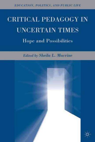Produktbild: Critical Pedagogy in Uncertain Times