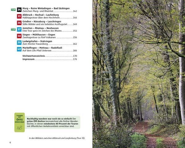 Produktbild: ROTHER Wanderbuch Wandern mit &Ouml;ffis S&uuml;dbaden