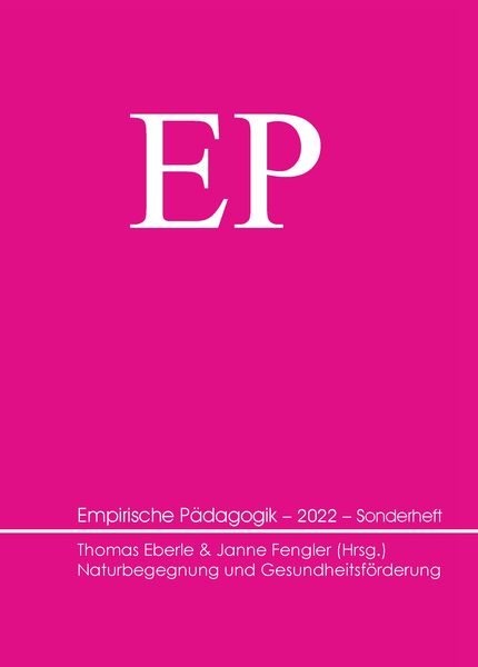 Produktbild: Naturbegegnung und Gesundheitsf&ouml;rderung