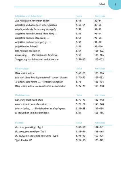 Englisch üben bis es sitzt 7./8. Klasse