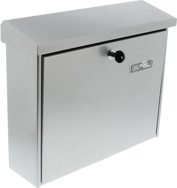 Produktbild: Burg W&auml;chter 61160 JOURNAL 5867 SI Briefkasten Stahlblech Silber Schl&uuml;sselschloss