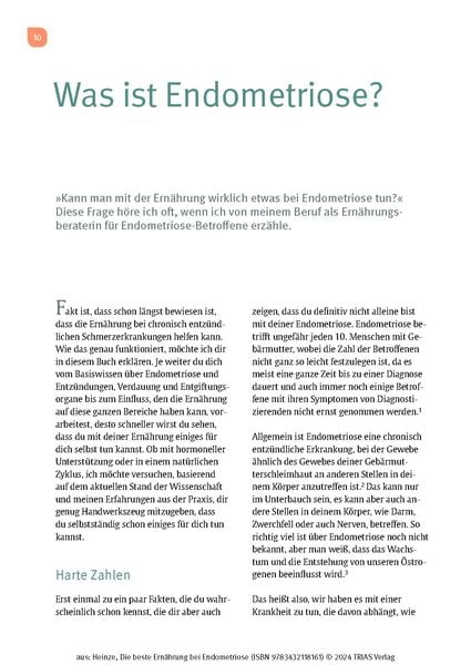 Produktbild: Die beste Ernährung bei Endometriose
