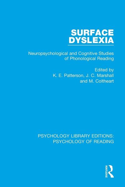 Produktbild: Surface Dyslexia