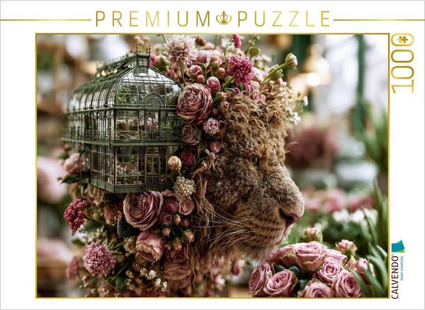 CALVENDO Puzzle Rosenlowe | 1000 Teile Lege-Größe 64x48cm Foto-Puzzle für glückliche Stunden