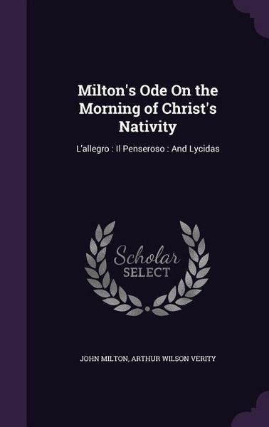 Produktbild: Milton's Ode On the Morning of Christ's Nativity