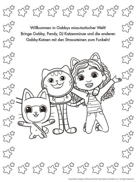 Produktbild: Gabby's Dollhouse: Mein Strass-Malspa&szlig;