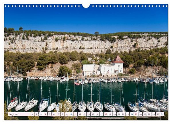 Produktbild: C&ocirc;te d'Azur Highlights on the French Mediterranean Coast (Wall Calendar 2027 DIN A3 landscape), CALVENDO 12 Month Wall Calendar