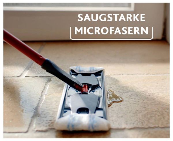 Produktbild: Vileda 175787 H2PRO EXTRA Flat Mop Ersatzbezug Wischbezug 1St.
