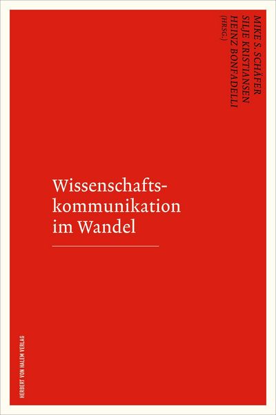 Produktbild: Wissenschaftskommunikation im Wandel
