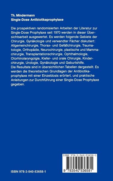 Produktbild: Single-Dose Antibiotikaprophylaxe