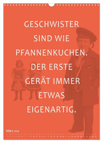 Produktbild: Willkommen im Familienalltag (Wandkalender 2026 DIN A3 hoch), CALVENDO Monatskalender