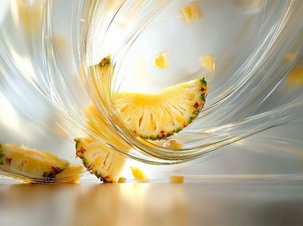 Produktbild: CALVENDO Puzzle Ananas - Gl&uuml;ck | 2000 Teile Lege-Gr&ouml;&szlig;e 90x67cm Foto-Puzzle f&uuml;r gl&uuml;ckliche Stunden