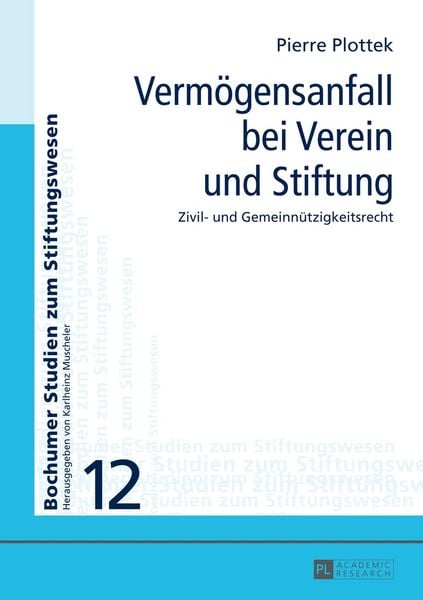 Produktbild: Verm&ouml;gensanfall bei Verein und Stiftung