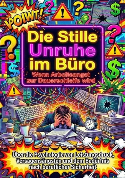 Produktbild: Die Stille Unruhe im B&uuml;ro: Wenn Arbeitsangst zur Dauerschleife wird