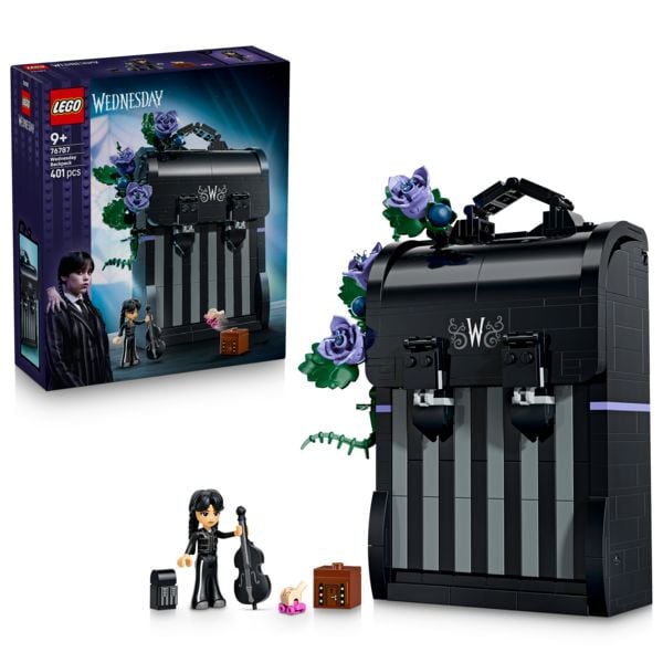 Produktbild: LEGO Wednesdays Rucksack Bauspielzeug f&uuml;r Kinder ab 9 Jahren 76787